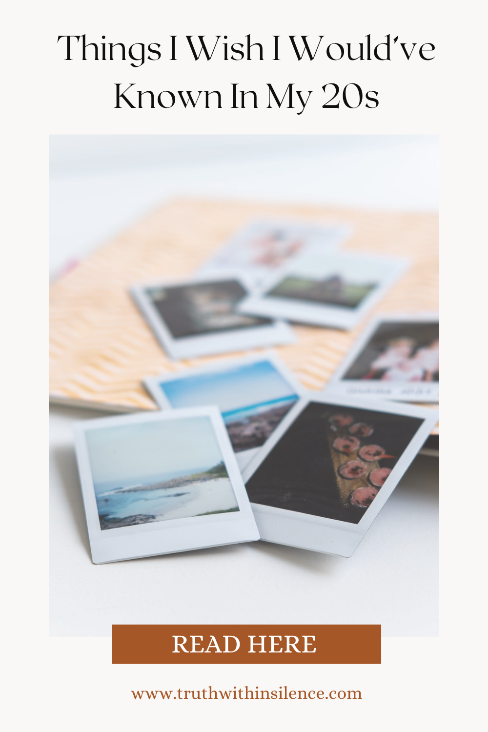 5 things I wish I knew in my 20s