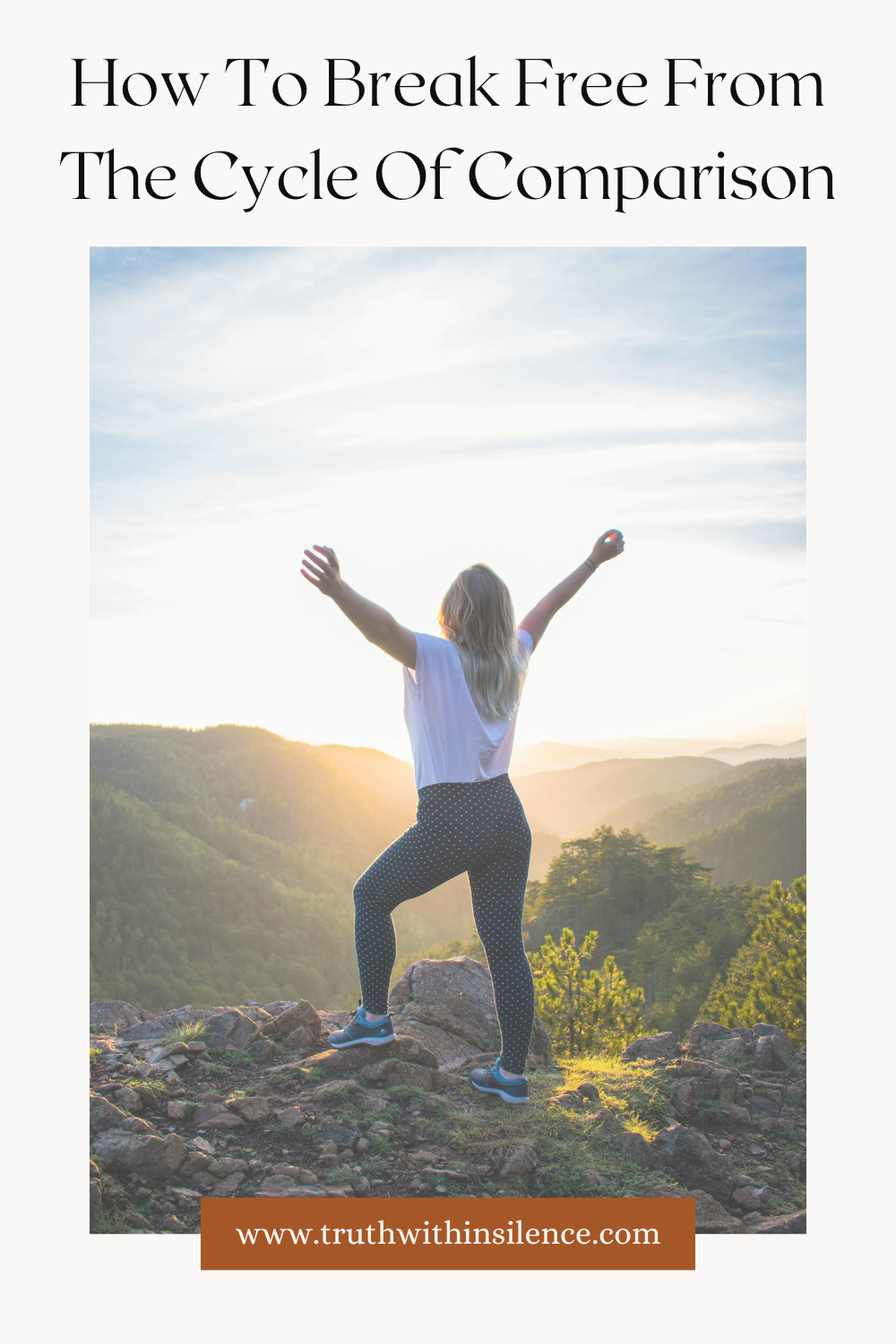 How to break free from the cycle of comparison.