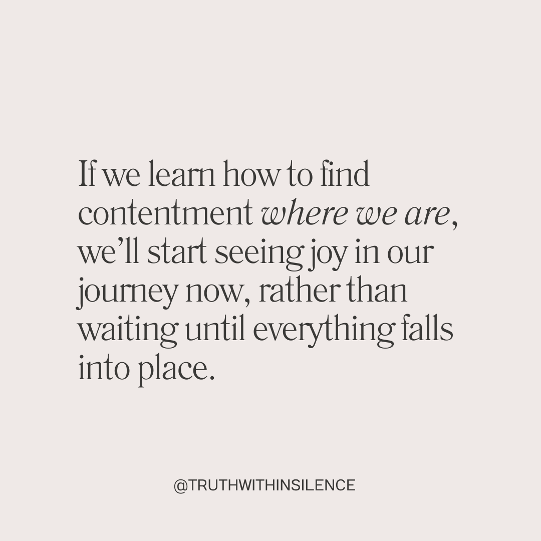 How to find true contentment in your life