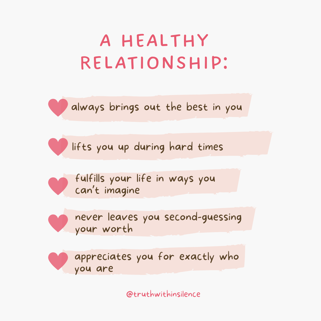 Why you should never settle for anything less than love