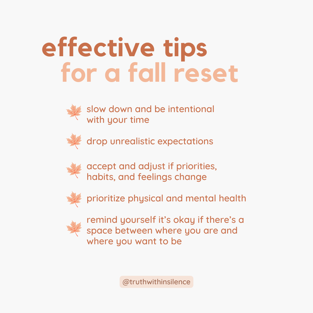 Fall Reset
