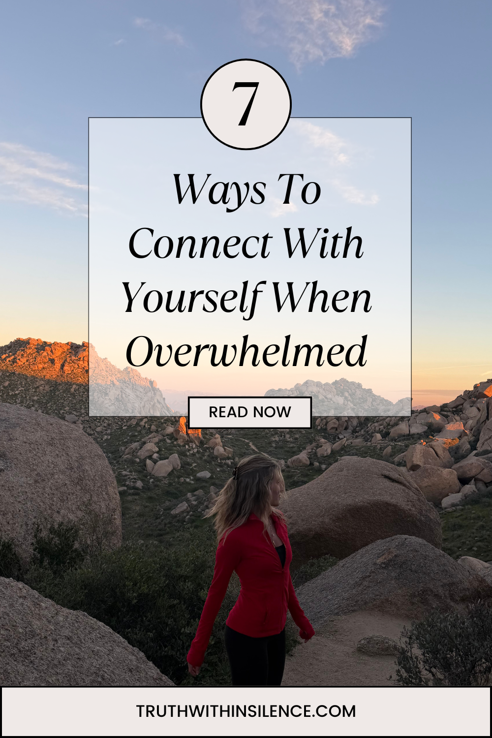 How To Connect With Yourself When Feeling Overwhelmed