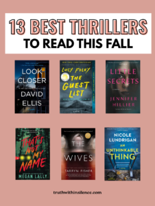 13 Best Thriller Books To Read This Fall
