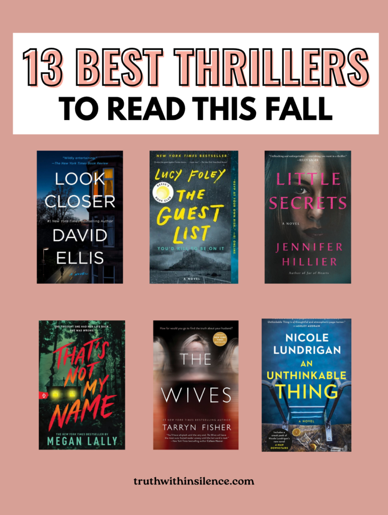 13 Best Thriller Books To Read This Fall